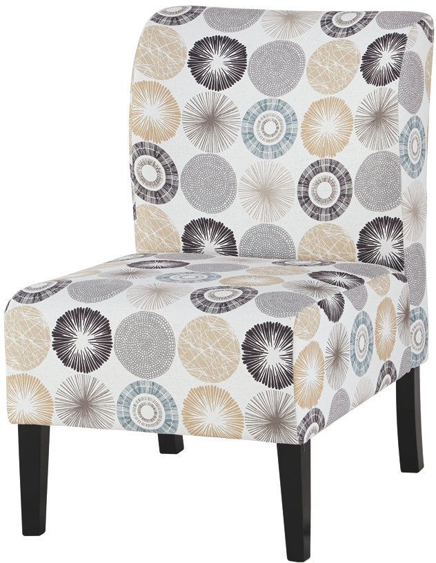Signature Design by Ashley® Triptis Charcoal Accent Chair 3