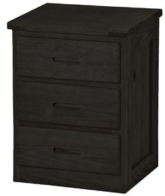 Crate Designs™ Furniture Espresso 30" Tall Nightstand