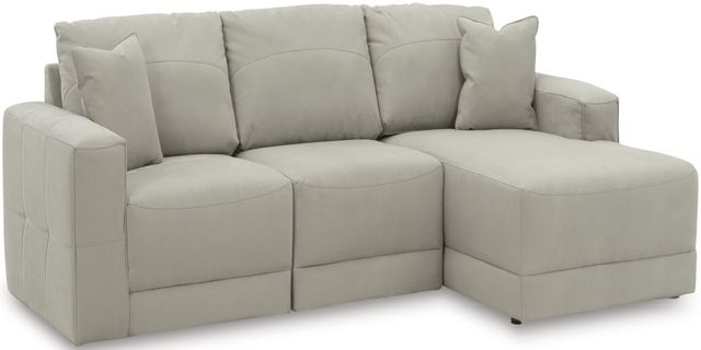 Benchcraft® Next-Gen Gaucho 3-Piece Gray Sectional with Chaise