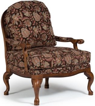 Best® Home Furnishings Cogan Distressed Pecan Accent Chair 0