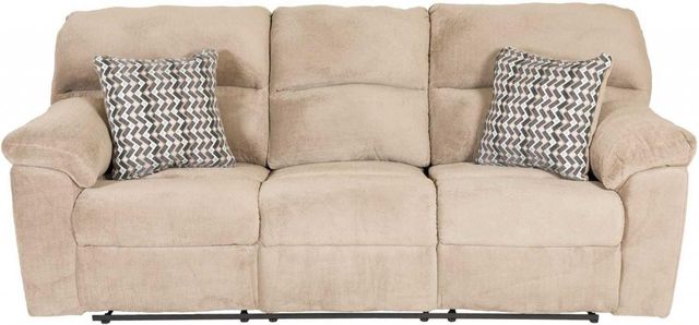 Affordable Furniture Chevron Seal Reclining Sofa-0