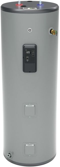 GE® 50 Gallon Diamond Gray Smart Tall Electric Water Heater