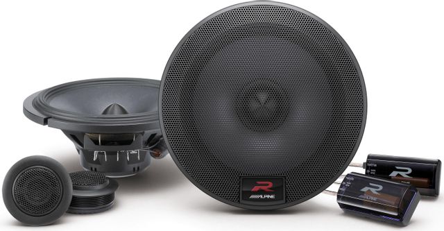 Alpine® 6.5" Component 2-Way Car Speaker System