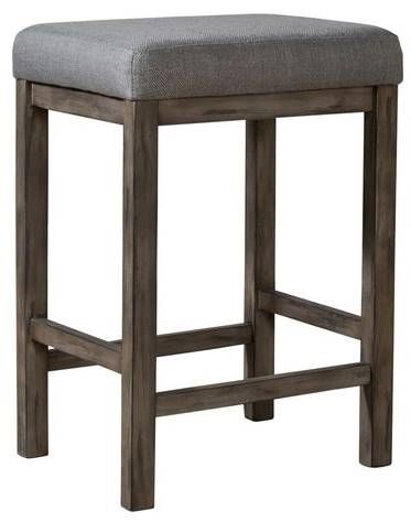 Liberty Hayden Way Gray Wash/Taupe Console Stool-0