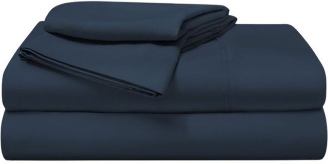 Bedgear® Basic Navy King Sheet Set