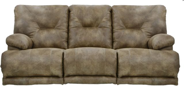 Catnapper® Voyager Brandy Power Lay Flat Reclining Sofa