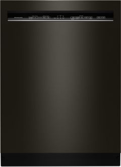 KitchenAid® 24" Black Stainless Steel with PrintShield™ Finish Built In Dishwasher
