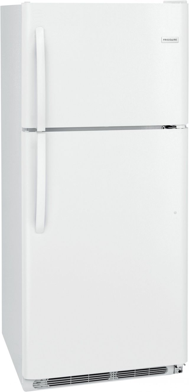 Frigidaire® 20.4 Cu. Ft. Pearl White Top Freezer Refrigerator 8