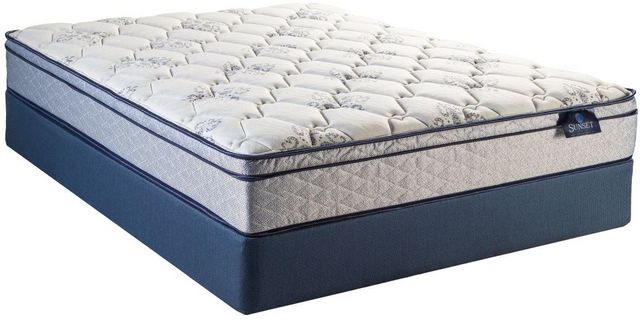 Sunset Sleep Products Shooting Star Hybrid Plush Pillow Top Queen Mattress 6