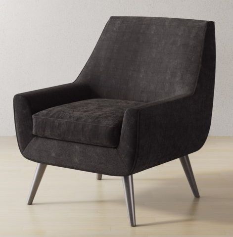 Jofran Inc. Lorenzo Mink Accent Chair-1