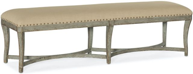 Hooker® Furniture Alfresco Panchina Oyster Bed Bench-0