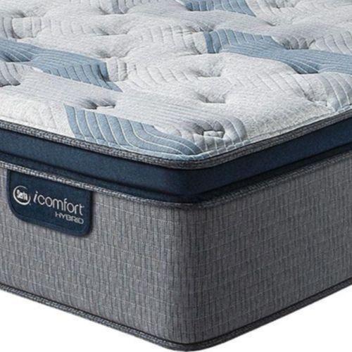Serta® iComfort® Hybrid Blue Fusion 300 Plush Pillow Top Queen Mattress 10