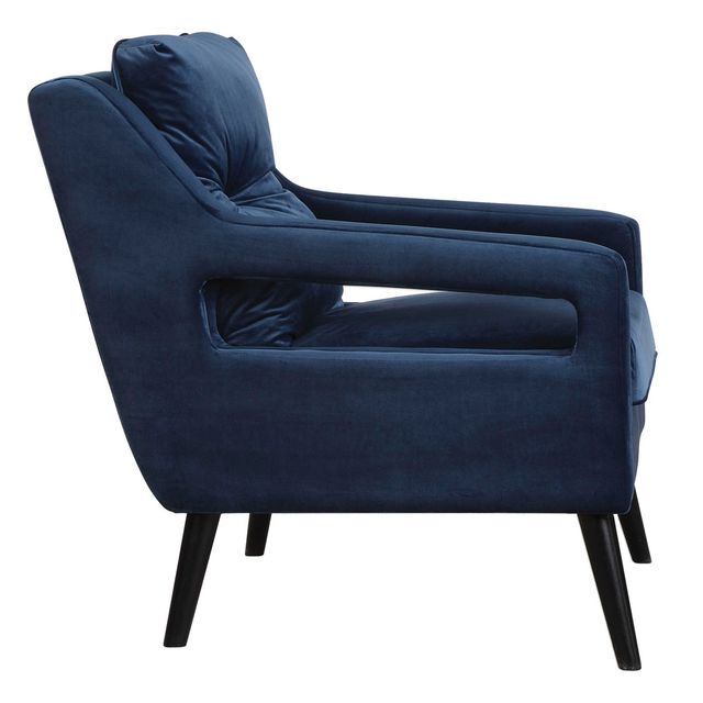 Uttermost® O'Brien Blue Arm Chair-3