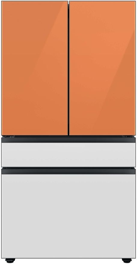 Samsung Bespoke 36" Stainless Steel French Door Refrigerator Middle Panel 2