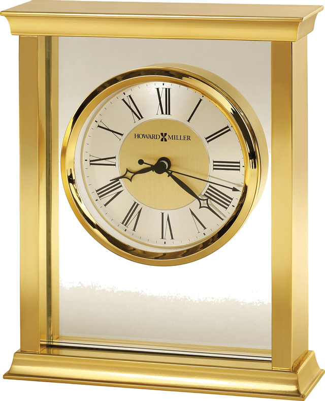 Howard Miller® Monticello Brass Tabletop Clock