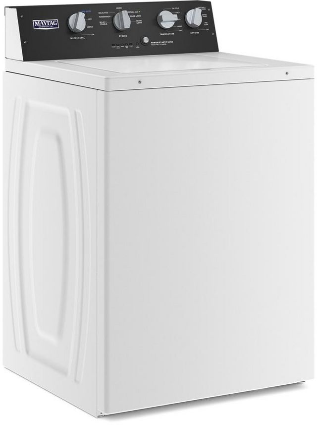 Maytag® Commercial 3.5 Cu. Ft. White Commercial Washer 2