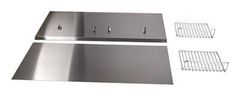 JennAir® 36" Stainless Steel Backsplash Kit with Shelf 
