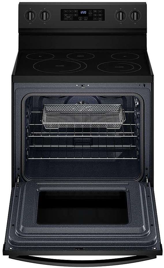 Whirlpool® 30" Fingerprint Resistant Stainless Steel Freestanding Electric Range with 5-in-1 Air Fry Oven 27
