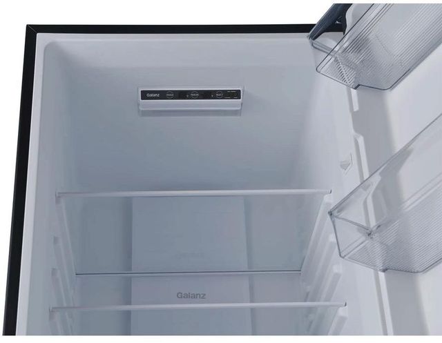 Galanz 12.4 Cu. Ft. Stainless Steel Look Bottom Freezer Refrigerator 4