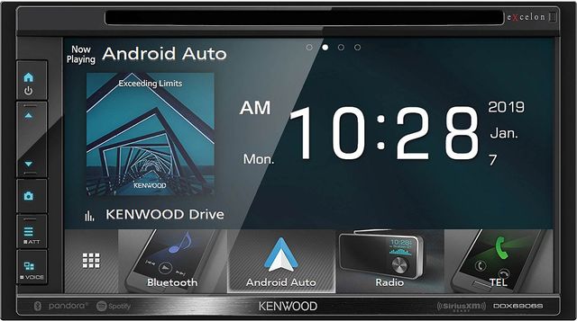 Kenwood DDX6906S 6.8" DVD Receiver with Bluetooth