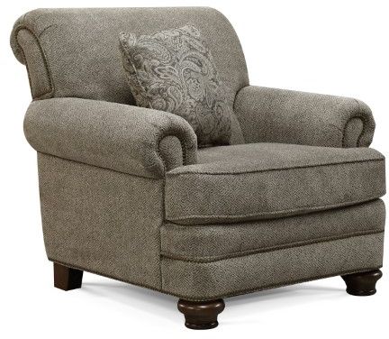 England Furniture Reed Chair with Nailhead Trim-3