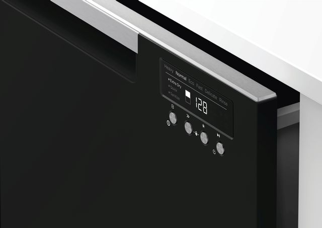 Fisher & Paykel Series 7 24" Black with Stainless Steel Double DishDrawer™ Dishwasher 4