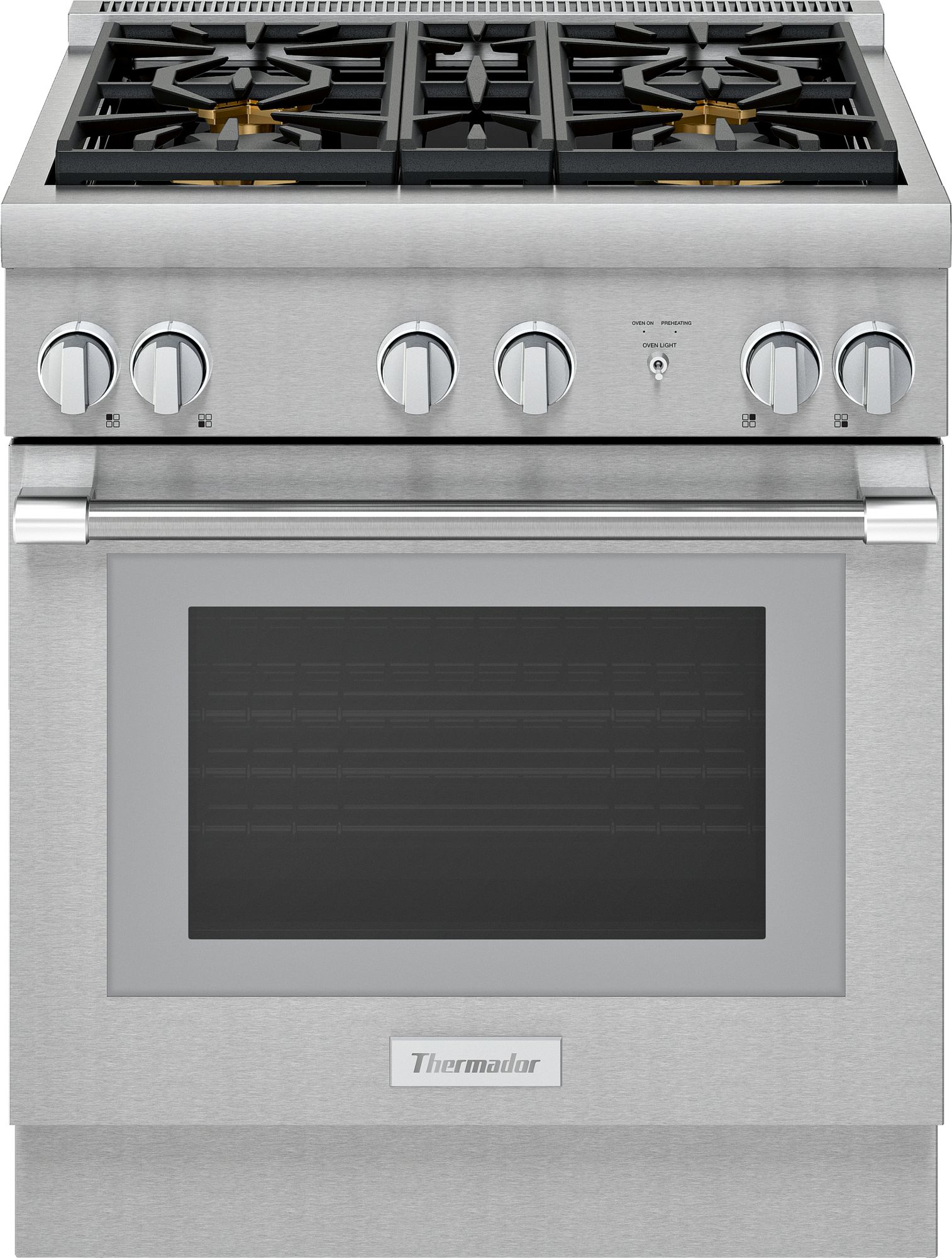 Thermador® Pro Harmony® 30" Stainless Steel Pro Style Gas Range-PRG304WH