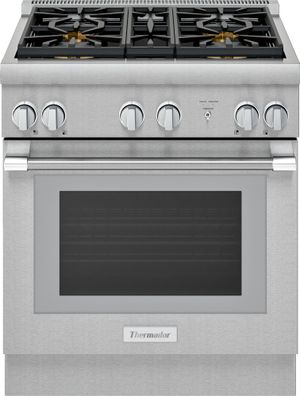 Thermador® Pro Harmony® 30" Stainless Steel Pro Style Natural Gas Range