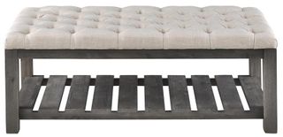 Coast To Coast Accents™ Oatmeal Accent Bench