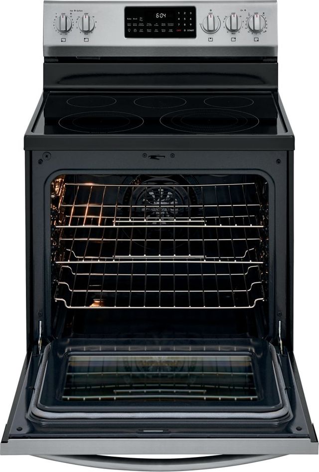 Frigidaire Gallery® 30" Stainless Steel Freestanding Electric Range with Air Fry 22