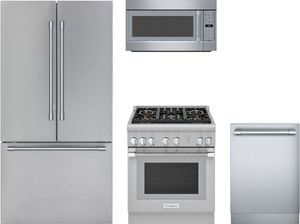 Thermador® 4 Piece Stainless Steel Kitchen Package 