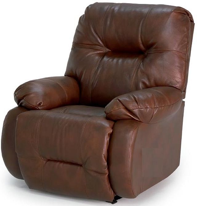 Best Home Furnishings® Brinley2 Leather Swivel Glider Recliner 1