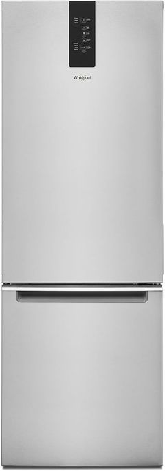Whirlpool® 13.0 Cu. Ft. Fingerprint Resistant Stainless Steel Counter Depth Bottom Freezer Refrigerator-WRB533CZJZ