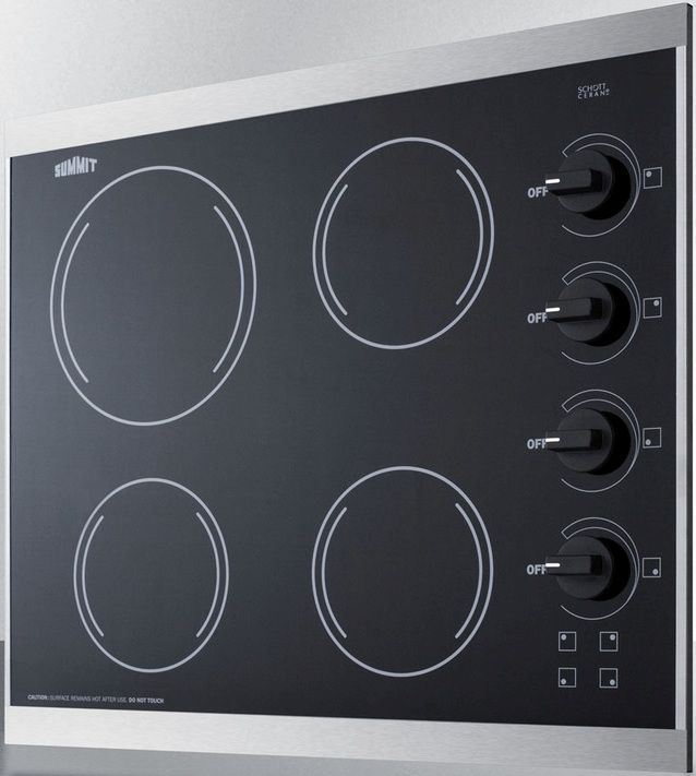 Summit® 24 Black Electric Cooktop, Gerhard's Appliances