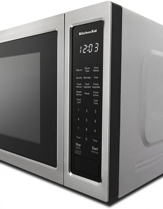 KitchenAid® 1.6 Cu. Ft. Stainless Steel Countertop Microwave 22