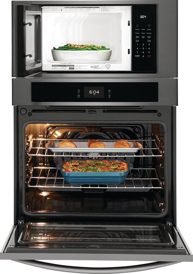 Frigidaire® 30" Black Stainless Steel Oven/Microwave Combo Electric Wall Oven  6