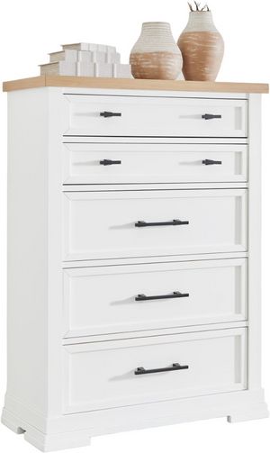 Signature Design by Ashley® Ashbryn Natural/White Chest of Drawers