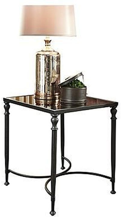 Signature Design by Ashley® Lanesse Bronze Finish End Table