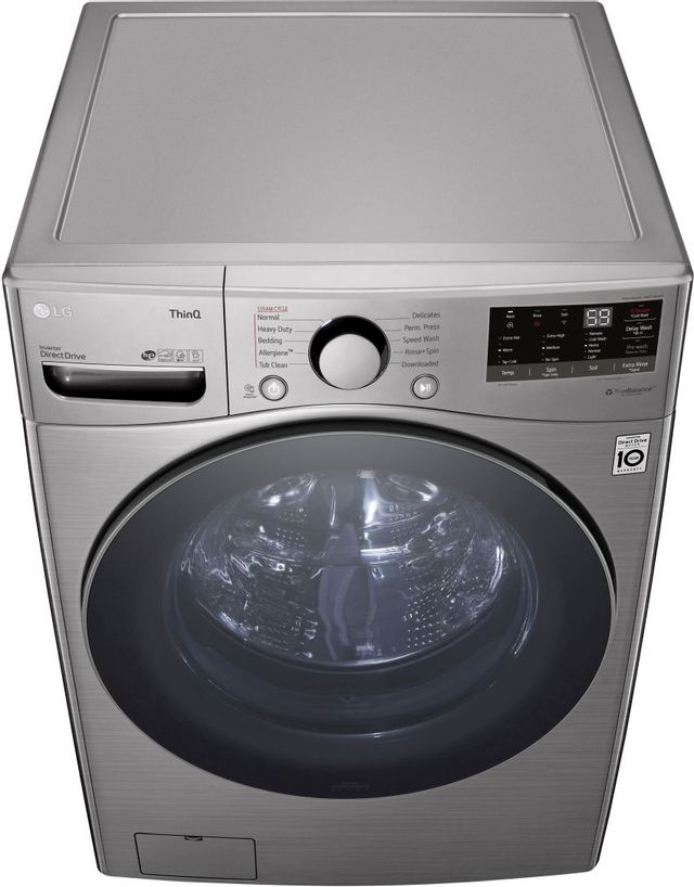 LG 4.5 Cu. Ft. White Front Load Washer 12