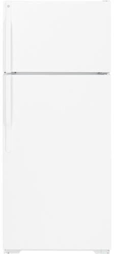 GE Energy Star 28" Top Freezer Refrigerator-White