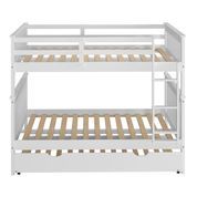Donco Trading Company Mission Full/Full Bunkbed with Trundle Bed-1