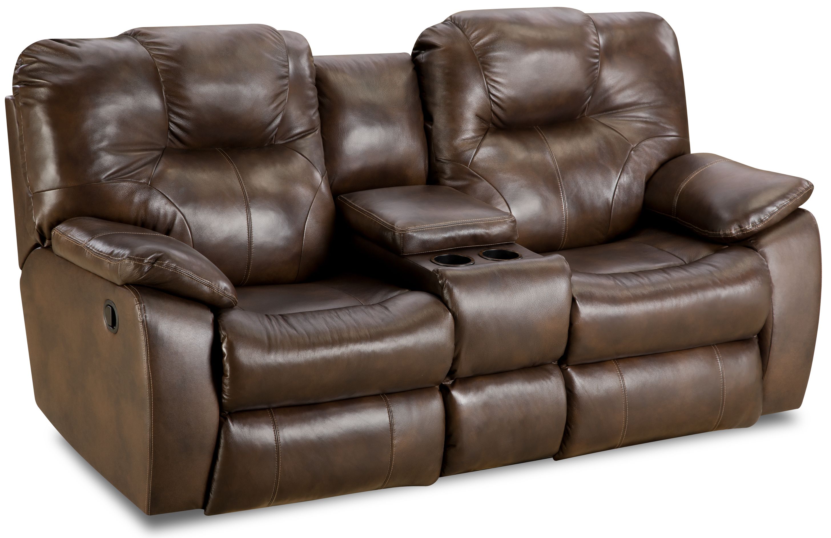 Southern Motion™ Avalon Power Plus Double Reclining Console Sofa