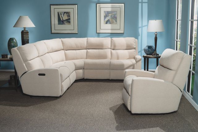 Flexsteel® Catalina Leather Reclining Sectional-1