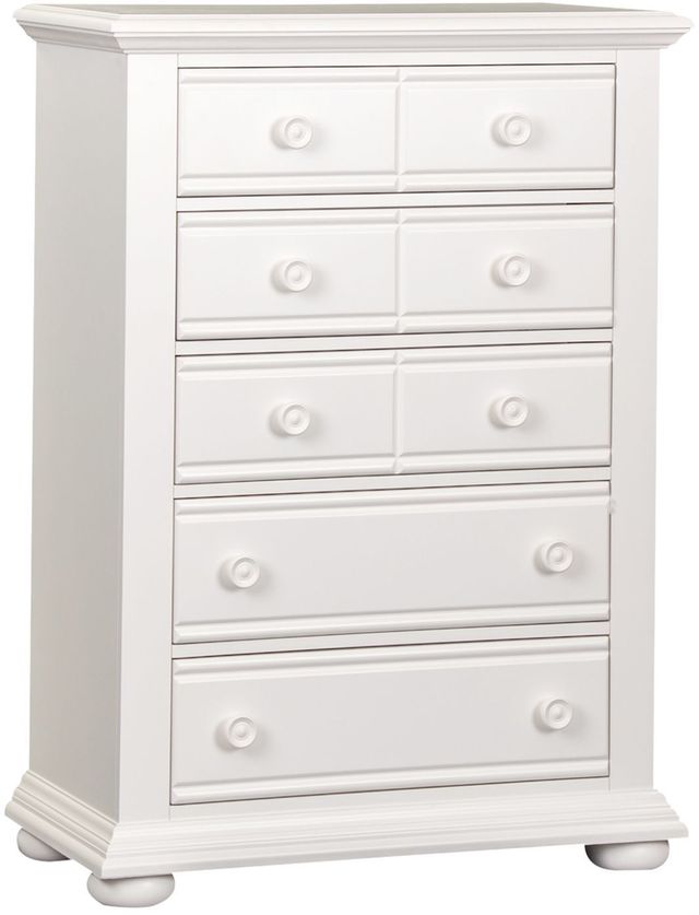 Liberty Furniture Summer House Oyster White Youth Chest-0