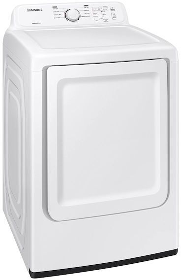 Samsung 7.2 Cu. Ft. White Front Load Electric Dryer-1