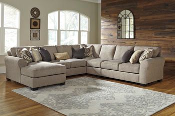 Signature Design by Ashley® Pantomine Driftwood Right Arm Facing Loveseat