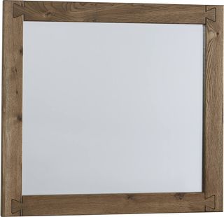 Vaughan-Bassett Dovetail Sun Bleached White Landscape Mirror
