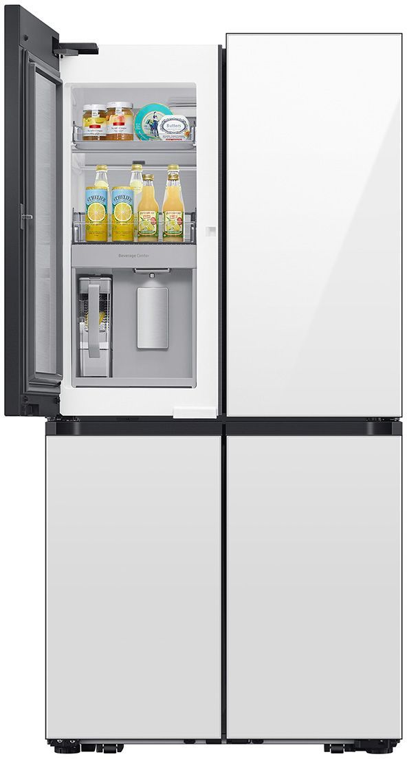 Samsung 4-Piece Kitchen Package with 29 cu. ft. 4-Door Flex French Door ...