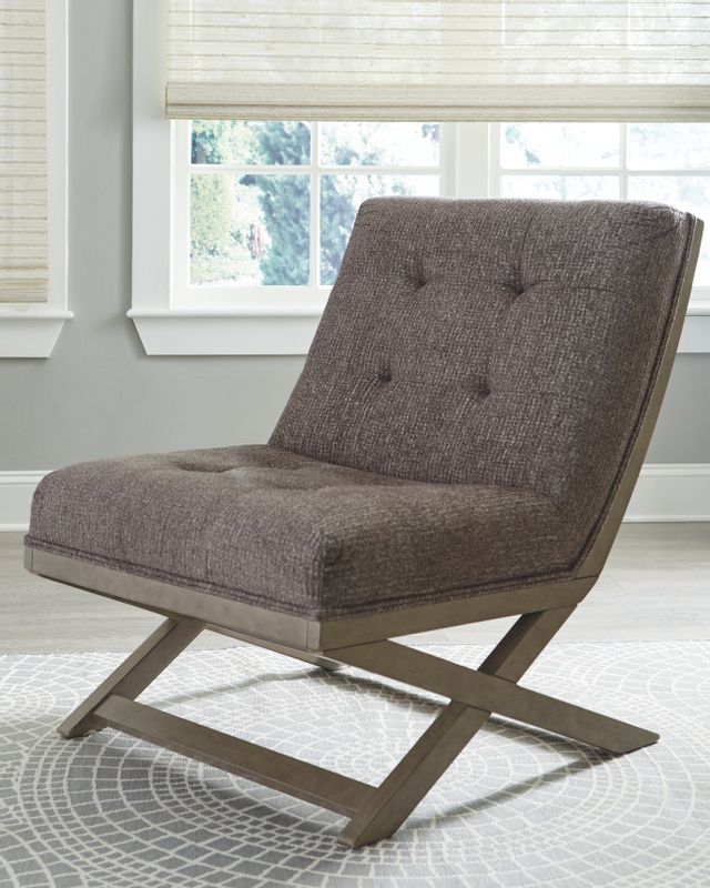 Signature Design by Ashley® Sidewinder Taupe Accent Chair 4
