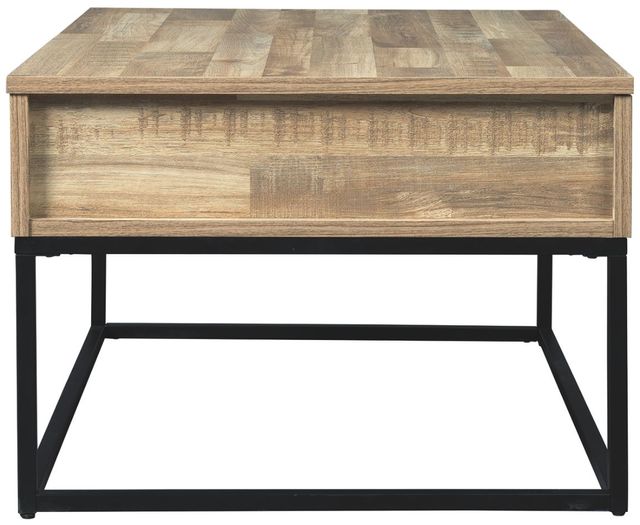 Signature Design by Ashley® Gerdanet Natural Lift-Top Coffee Table 2